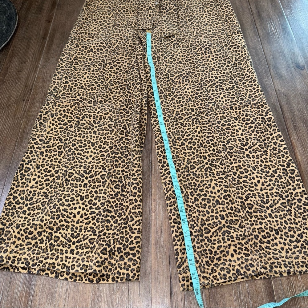 FRNCH Leopard Print Jumpsuit in Brown/Tan - Picture 9 of 12